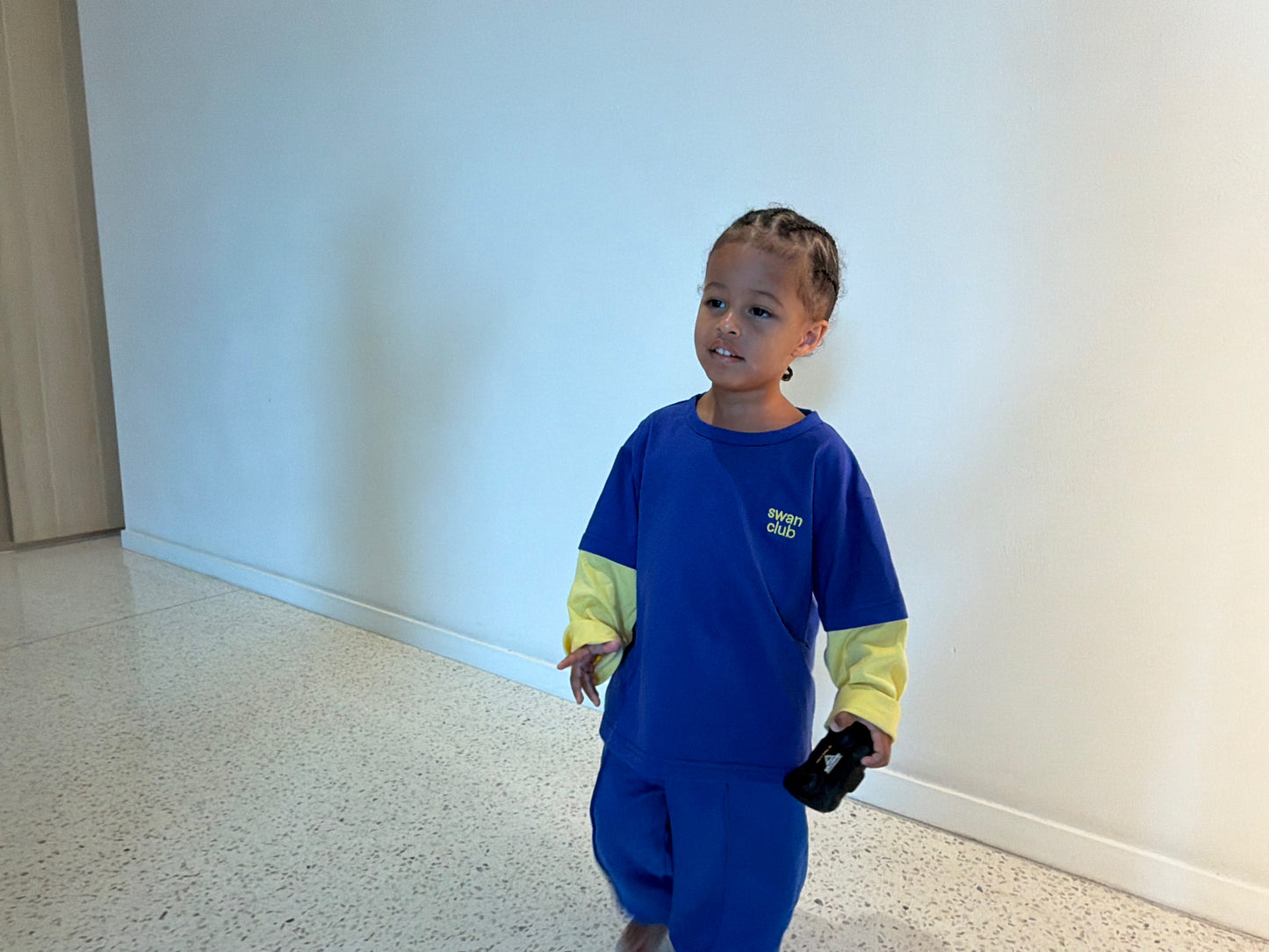 SC Double Sleeve Tee Cobalt Blue/Butter Yellow (Pre Order)