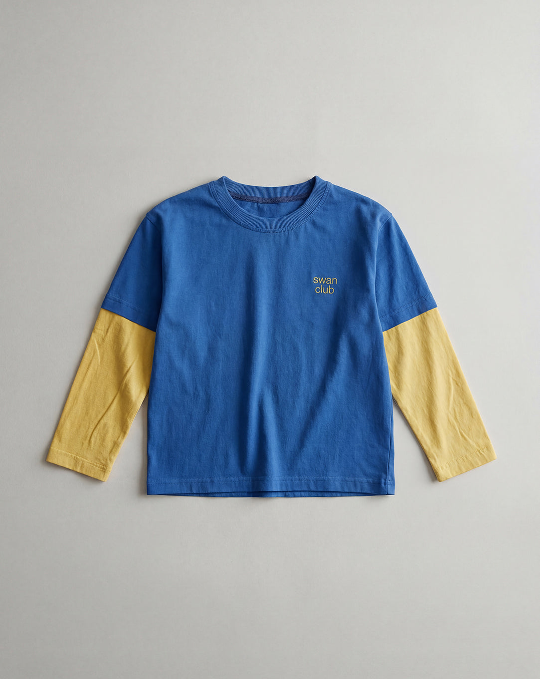SC Double Sleeve Tee Cobalt Blue/Butter Yellow (Pre Order)