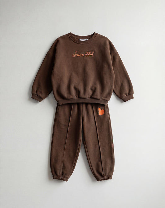 SC Signature Sweatsuit - Chocolate (Pre Order)