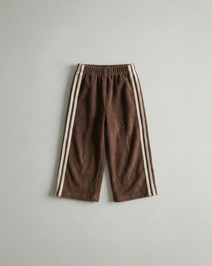 4 Stripe Terry Pant Chocolate