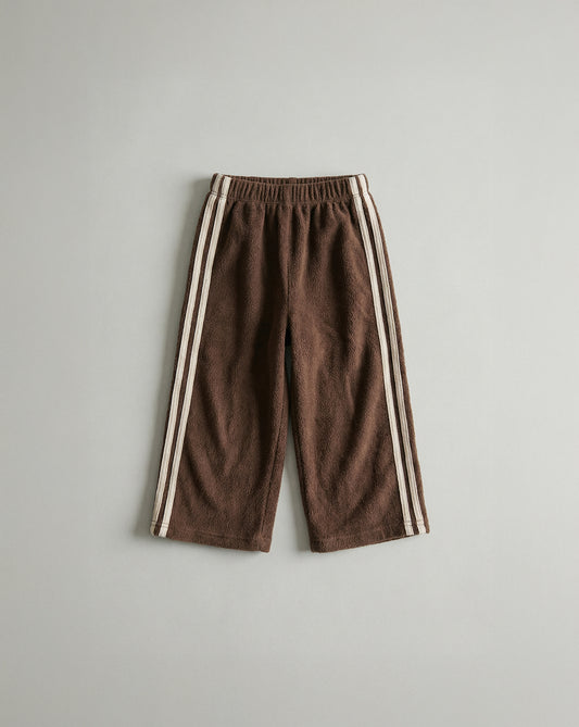 4 Stripe Terry Pant Chocolate