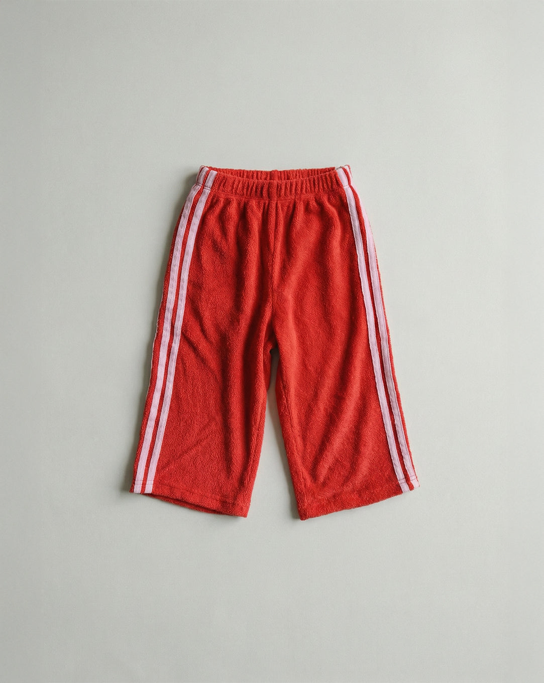 4 Stripe Terry Pant Cherry